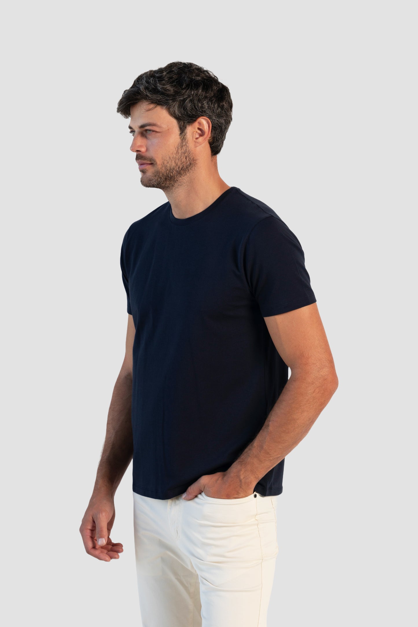 Pima Cotton Stretch Luxury T-Shirt