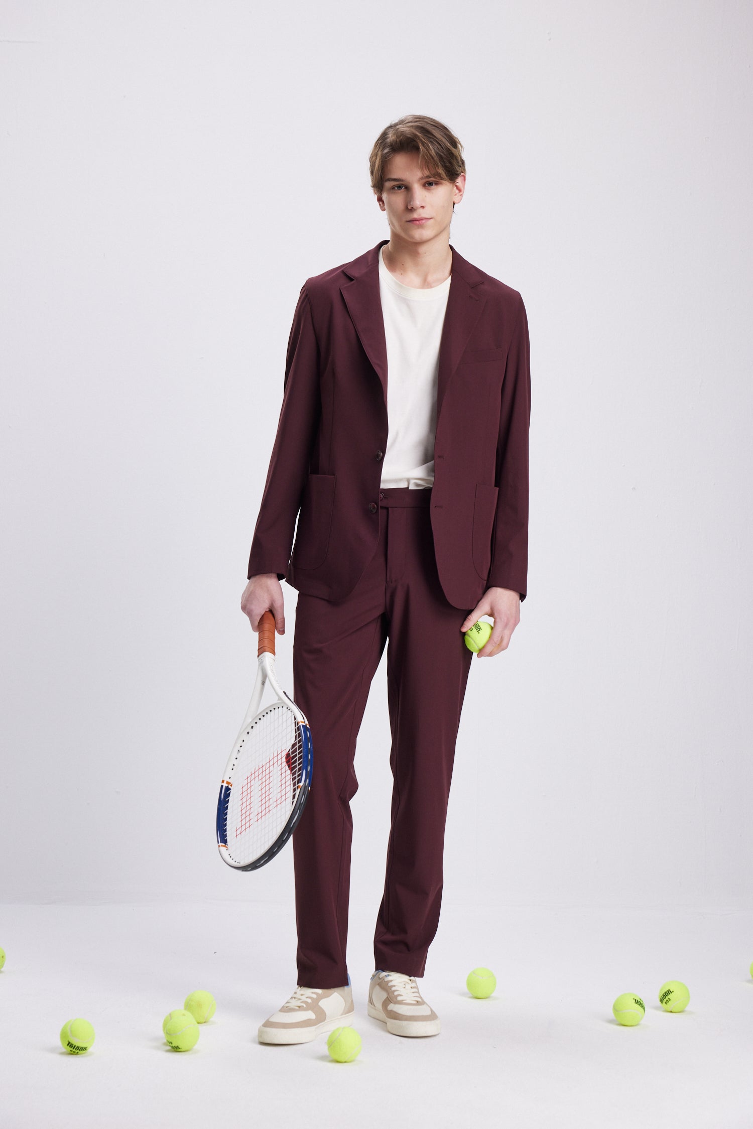 B-DYNAMIC TRAVEL SUIT-WINE